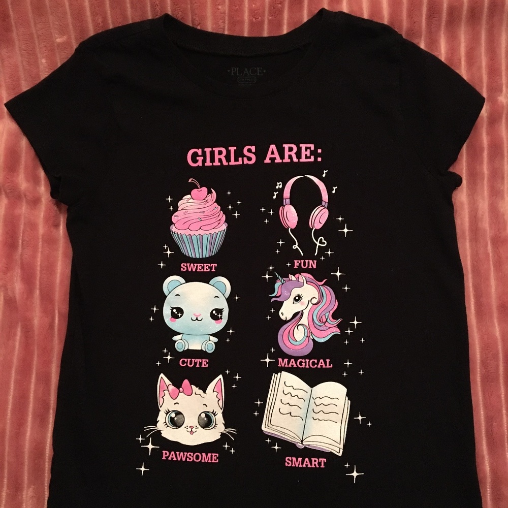 Girls Are… T-shirt size 10/12